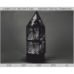 Multi-Tiered Lamp Laser Cut File