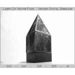 Multi-Tiered Lamp Laser Cut File