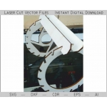 Laser Cut Hanging Lamp Shade File