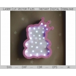 Sheep LED Night Light Laser Cut File