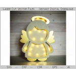 Sheep LED Night Light Laser Cut File