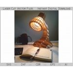 Table Lamp Laser Cut File