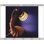 Table Lamp Laser Cut File