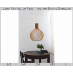 Pendant Lampshade Laser Cut File