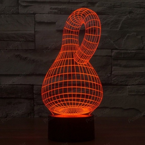 Gourd Night Light Laser Cut File