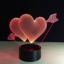 Heart LED Night Light