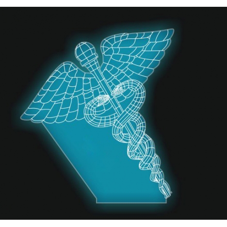 Medicine Lamp Laser Cut File