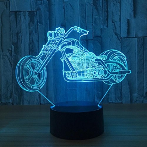 Motorcycle LED Lamp Laser Cut File