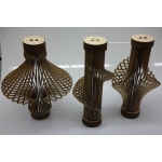 Curved Lamp Laser Cut File