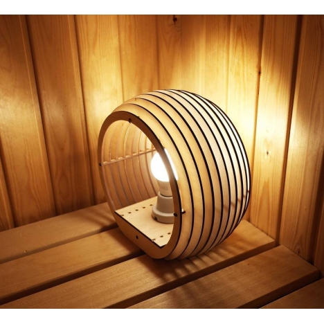 Laser Cut Wooden Lamp File