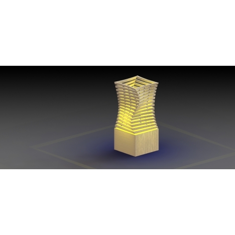 Laser Cut Table Lamp File