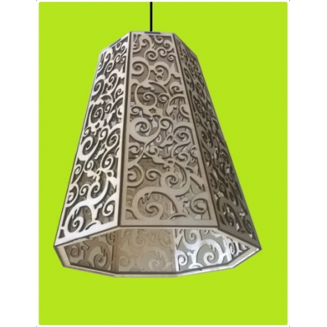 Siberian Frost Lamp Laser Cut File