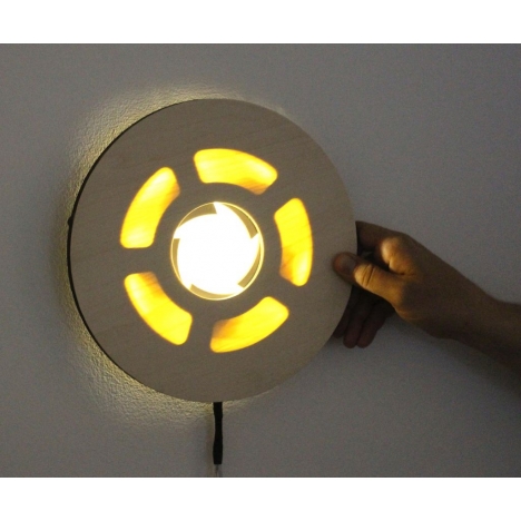 Iris Wall Lamp Laser Cut File
