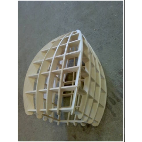 Geometric Lamp Shade Laser Cut File