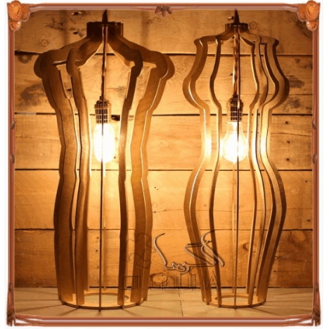 Floor Lamp Laser Cut File