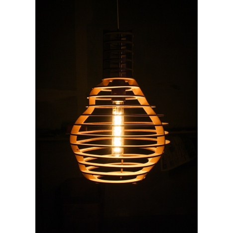 Laser Cut Pendant Lamp Shade Vector File