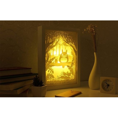 Cat Lamp Laser Cut File