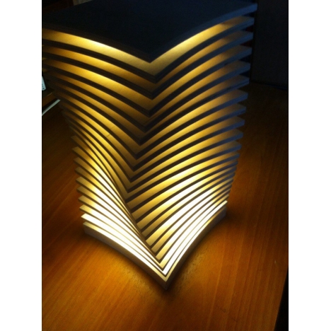 Skyscraper Night Light Laser Cut File