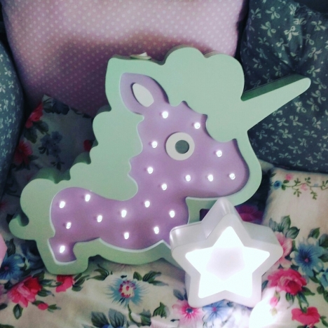 Unicorn Night Light Laser Cut File