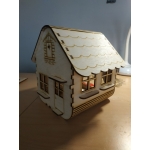 House Night Light Laser Cut File