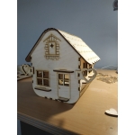 House Night Light Laser Cut File