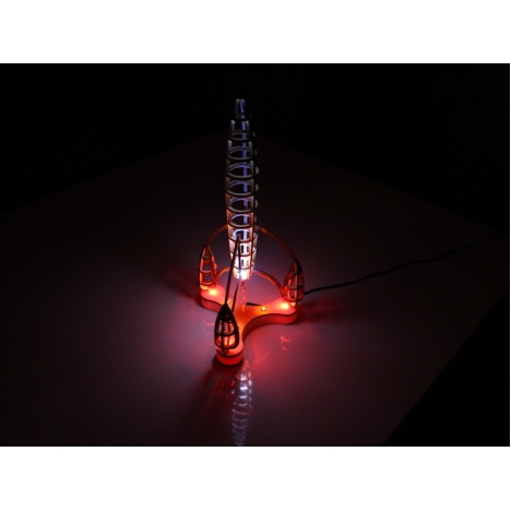 Rocket Night Light Laser Cut File
