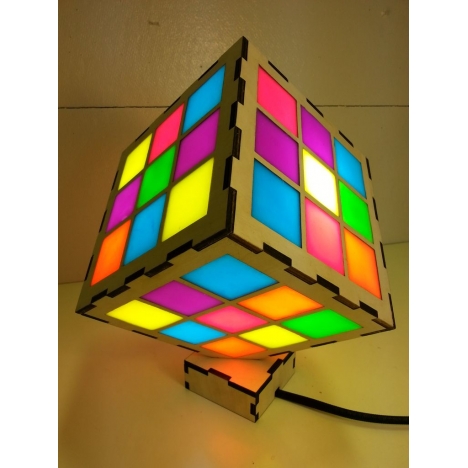 Light Cube Laser Cut File