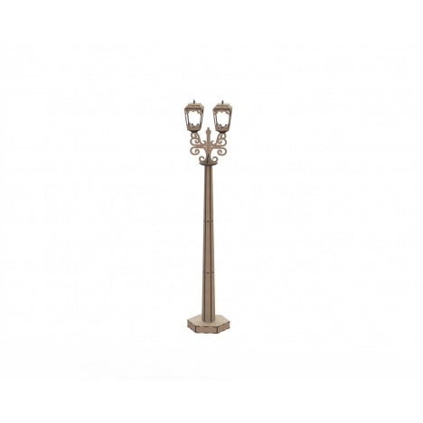 Double Street Lamp Laser Cut File