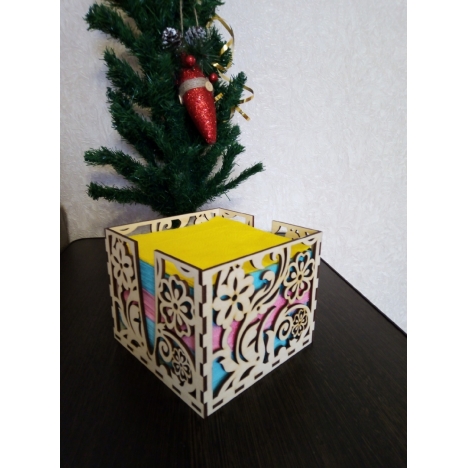 Laser Cut Napkin Holder Box