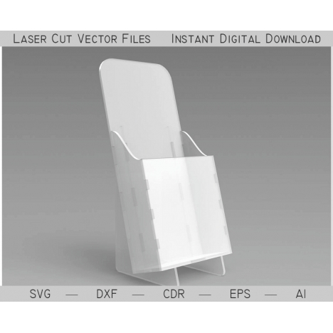 Laser Cut Business Card Holder File