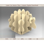 Lamb Organizer Laser Cut File