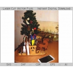 Russian Troika Desk Organizer Laser Cut File