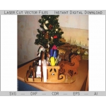 Russian Troika Desk Organizer Laser Cut File