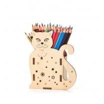 Подставка для карандашей Кот