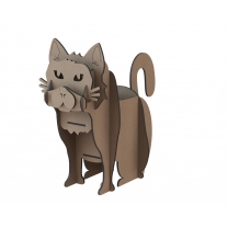 Кот-органайзер