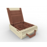 Laser Cut Suitcase Organizer File