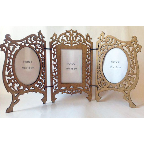 Laser Cut Decorative Photo Frame Set