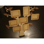 Laser Cut Photo Frame Tree Vector File