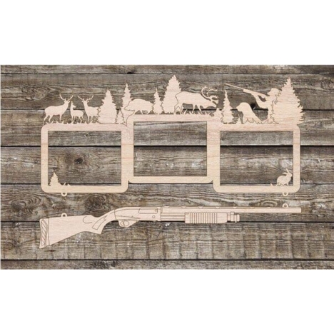 Hunting Frame Laser Cut File