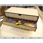 Laser Cut Drawer Box File