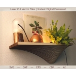 Laser Cut Wall Shelf File