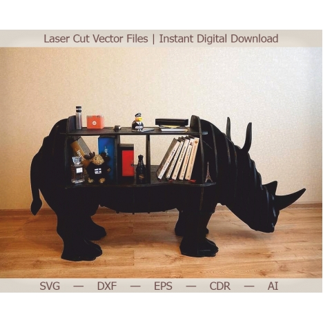 Rhino Shelf Laser Cut File