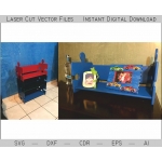 Puzzle Shelf Laser Cut File