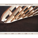 Spider Web Shelf Laser Cut File