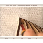 Spider Web Shelf Laser Cut File