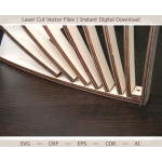 Spider Web Shelf Laser Cut File