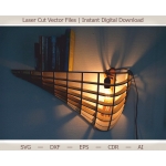 Spider Web Shelf Laser Cut File
