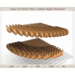 Corner Shelf Laser Cut File