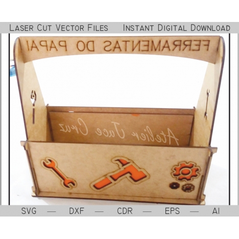 Laser Cut Toolbox File