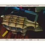 Bear Shelf Laser Cut File